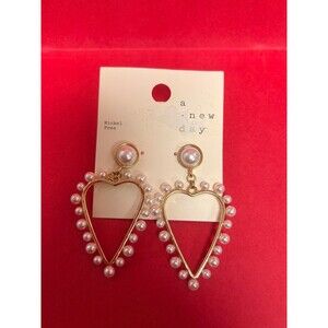 A New Day Heart Dangle Earring